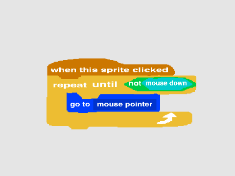 How To Drag Sprites