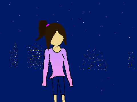 Random Girl Drawing