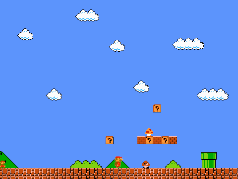 Mario Scrolling Test