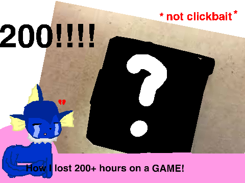 How I lost over 200 HOURS of work on a GAME