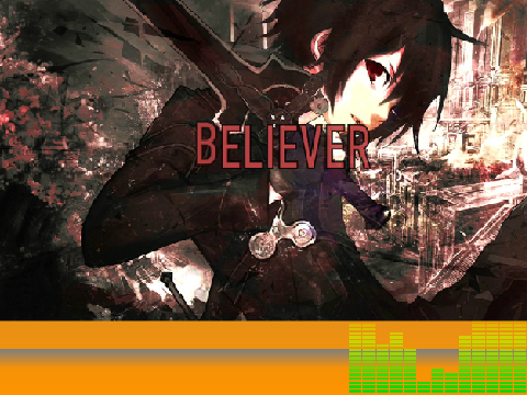 nightcore believer