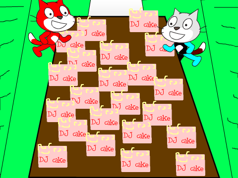 Add yourself eating DJ cake remix
