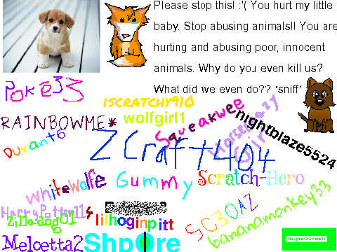 Sign if You're Against Animal Cruelty!!! remix remix