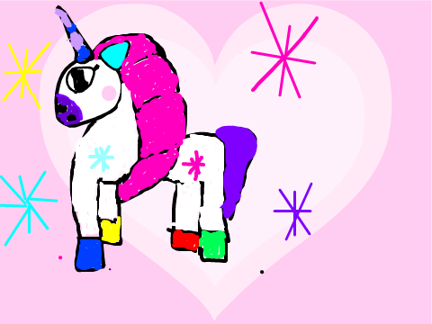 Magical Rainbow Unicorn!!!!!! :) :D