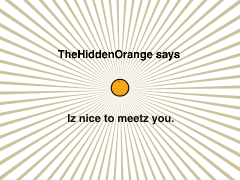 Enter TheHiddenOrange