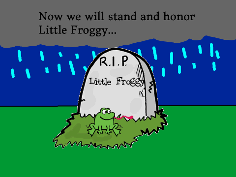R.I.P little froggy :(