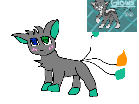 Akiko for the Glows (a new spiecies) 