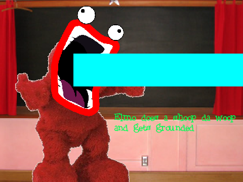 Elmo does a Shoop da Woop and gets grounded