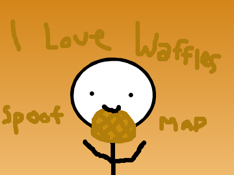 I Love Waffles Open Spoof MAP