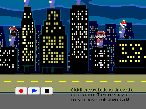 Mario and WeeGee's Head In Meme Town!