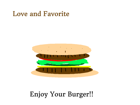 Make Your Own Burger and Watch An Animation