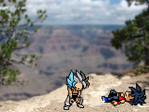 Hex v.s Cyrus (animation attempt)