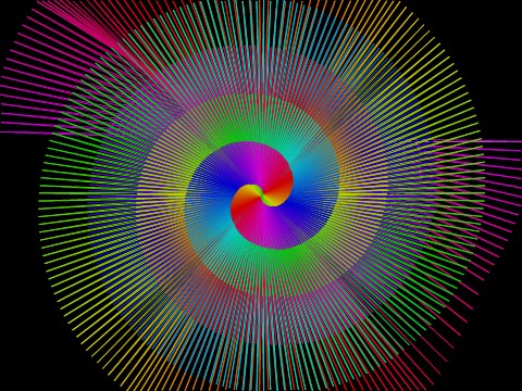  Rainbow Spiral