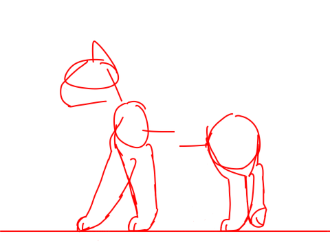 Walkcycle Sketchy