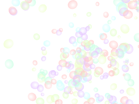 Drawing with a Bubble Trail
