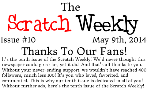 Issue #10- Thanks To the Fans!
