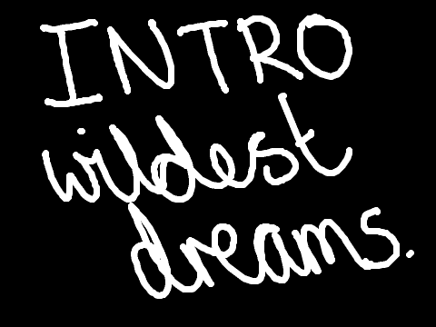 Wildest Dreams INTRO