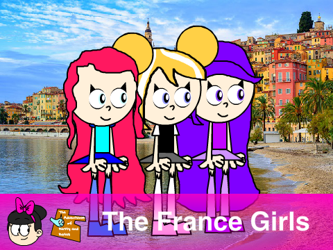 The Adventures of Kirsty and Kateli: The France Girls (Vector Look)