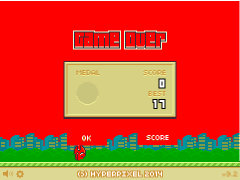Bloody Flappy bird