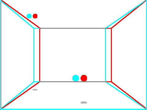 3D several Balls (Glasses required)