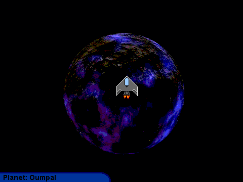 planet exploration (test for game)