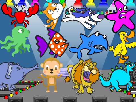 colour animals