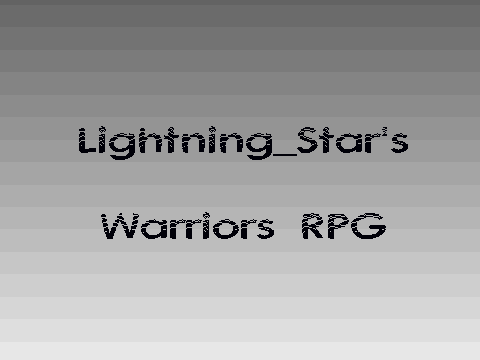 Lightning_Star's Warriors RPG Gallary Add