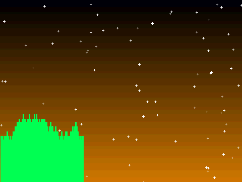 Random Land and Weather generator