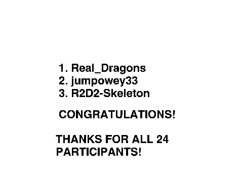 Winners!