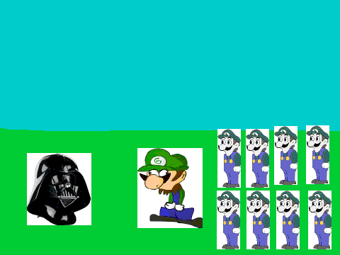 The Battle of Weegee and Darth Vader