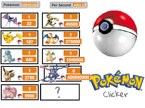 Pokemon Clicker