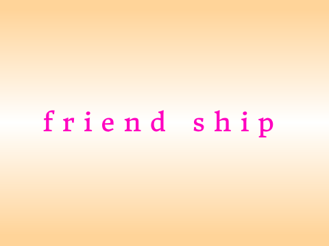 DTT entry☆Friendship