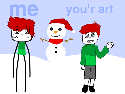 i dare u draw me remix charasime version (snowdin version)