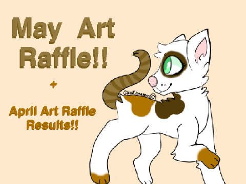 April Art Raffle Results + May Art Raffle