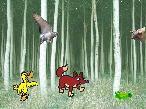interactive forest remix
