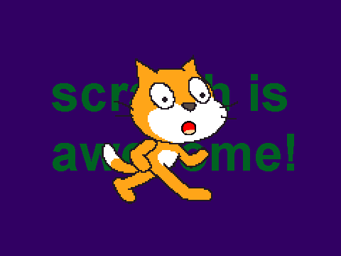 talk to scratch cat