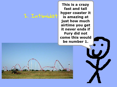5 rides at carowinds.