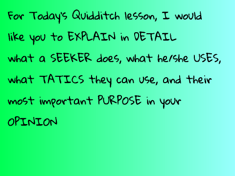 Quidditch lesson 5 (I think)