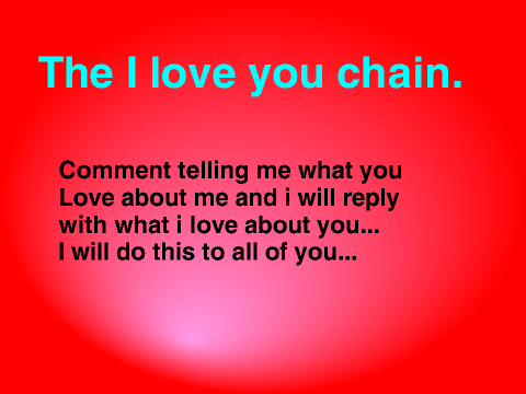 The I love You Chain