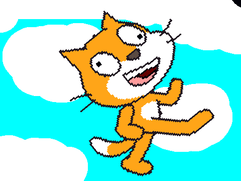 Scratch Cat the Idiot