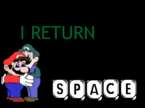 I RETURN