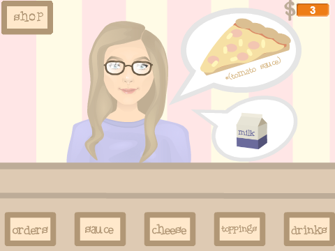 ~ Pizzeria with store  ~