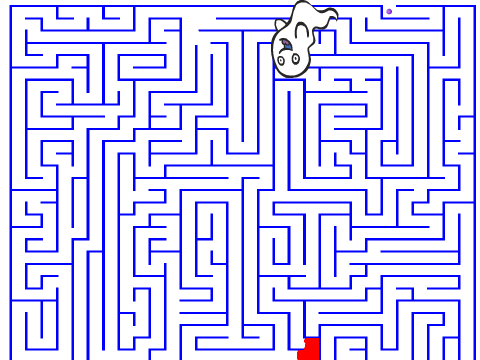 Advance Spooky Maze Game