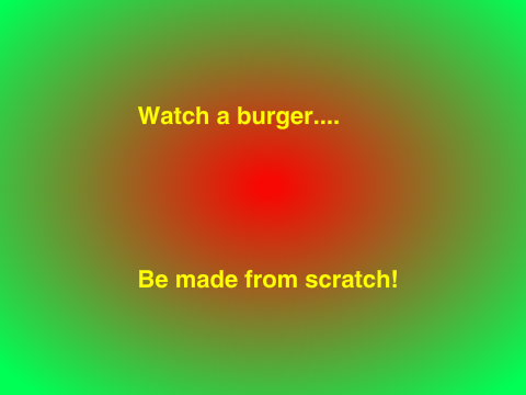 Watch a burger be made by scratch