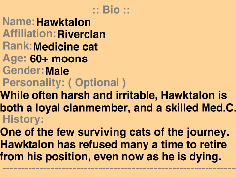 WoS:3 Bios #1