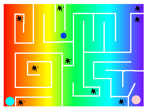 Rainbow Maze