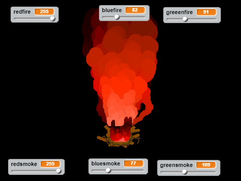 Fire pen project (RGB Fire)