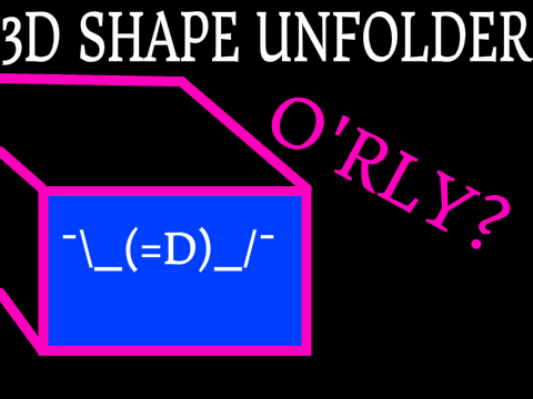 3D Shape Unfolder