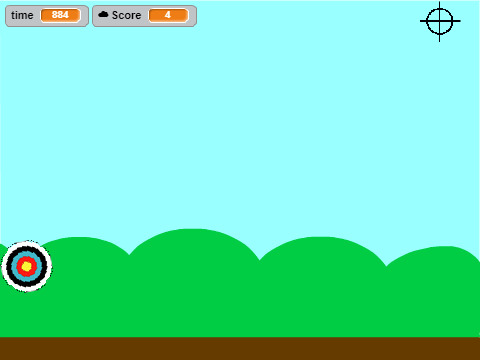 Duck hunt with targets