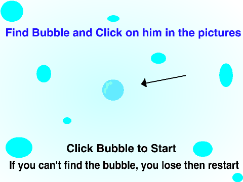 Find the Bubble!